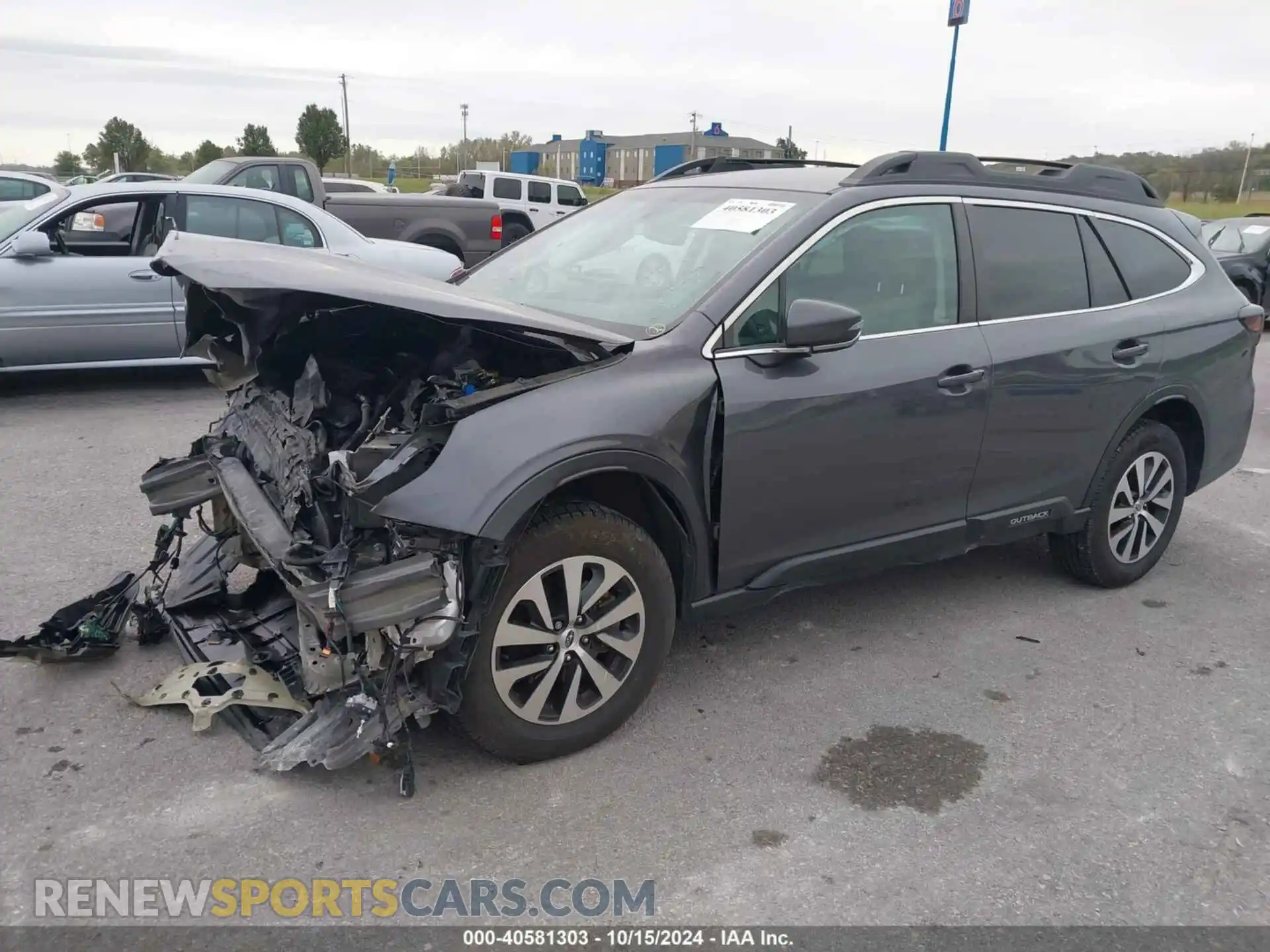 2 Photograph of a damaged car 4S4BTADC4N3174231 SUBARU OUTBACK 2022