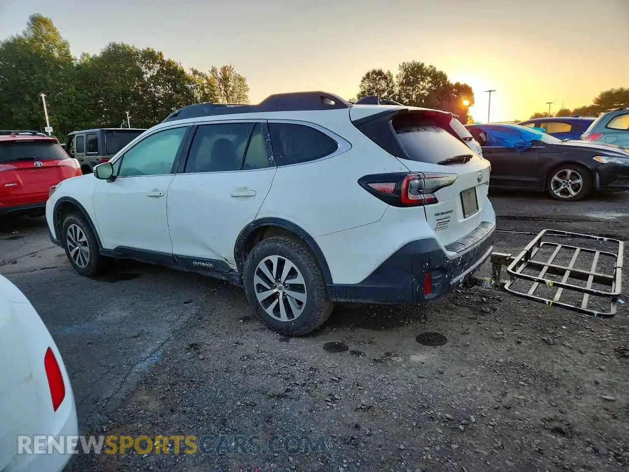 2 fotografías del automóvil dañado 4S4BTADC4N3175332 SUBARU OUTBACK 2022