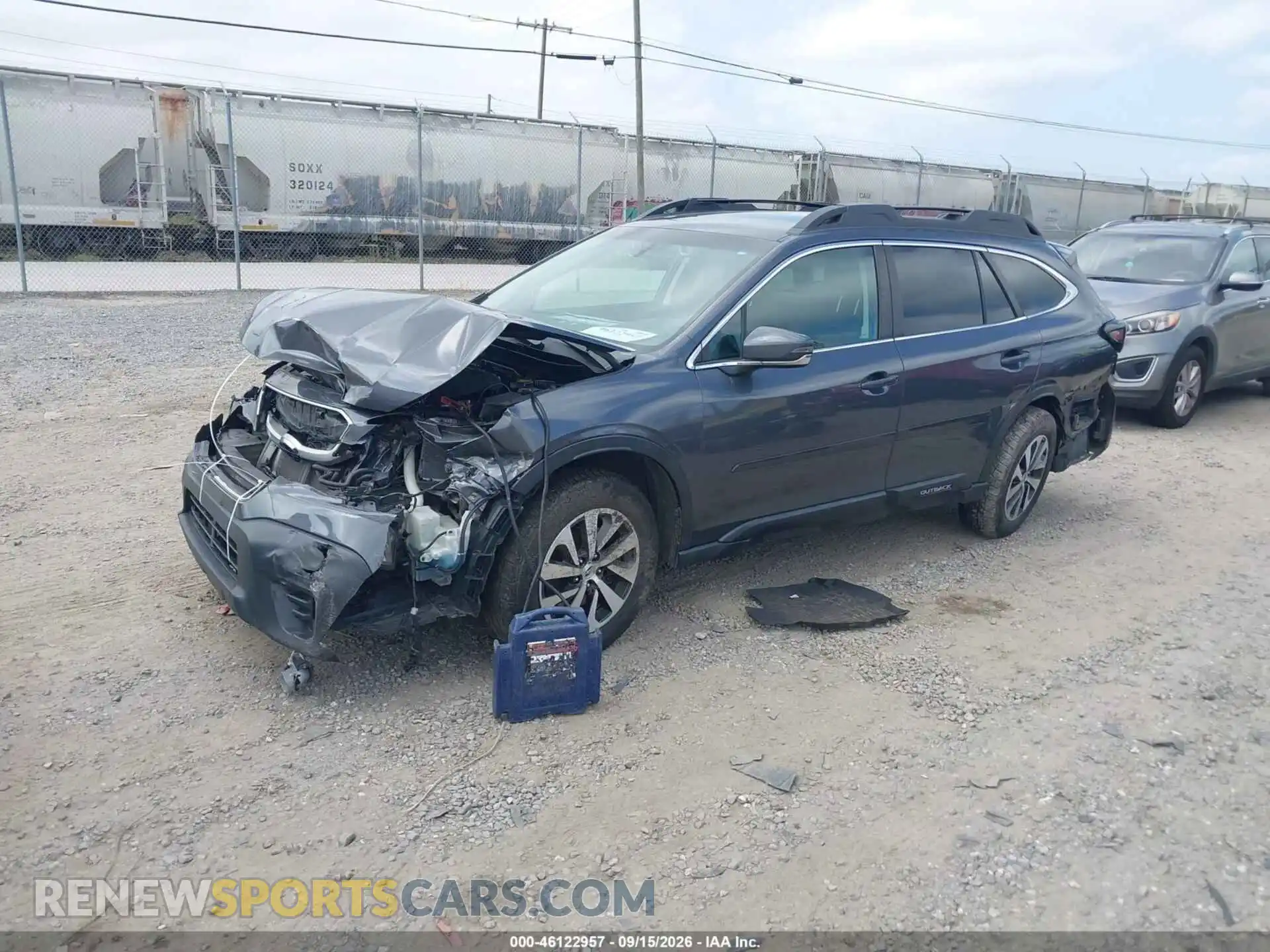 2 Photograph of a damaged car 4S4BTADC5N3105600 SUBARU OUTBACK 2022