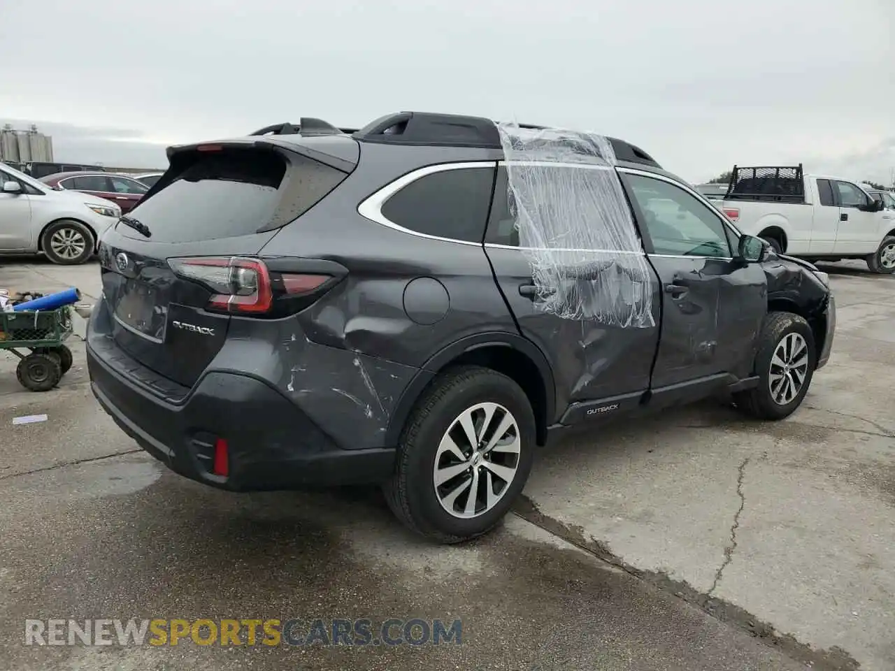 3 Фотография поврежденного автомобиля 4S4BTADC5N3106097 SUBARU OUTBACK 2022
