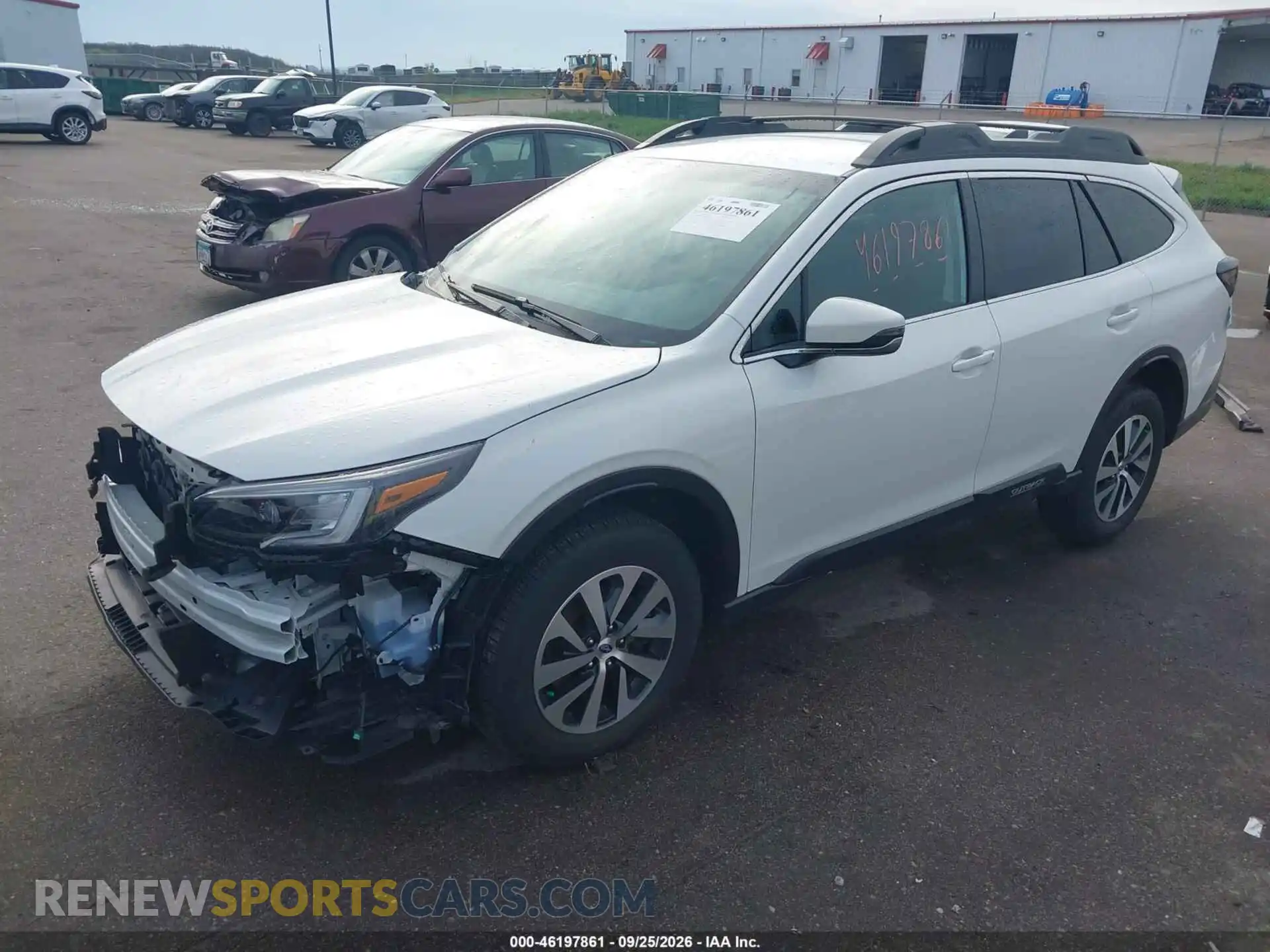 2 fotografías del automóvil dañado 4S4BTADC6N3203731 SUBARU OUTBACK 2022