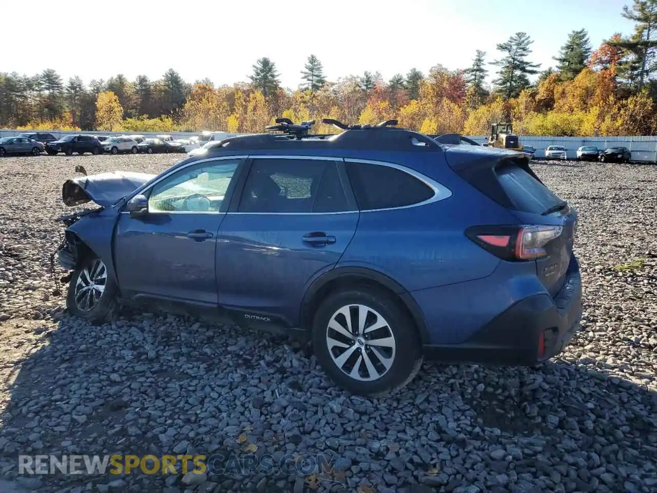 2 Photograph of a damaged car 4S4BTADC8N3167136 SUBARU OUTBACK 2022