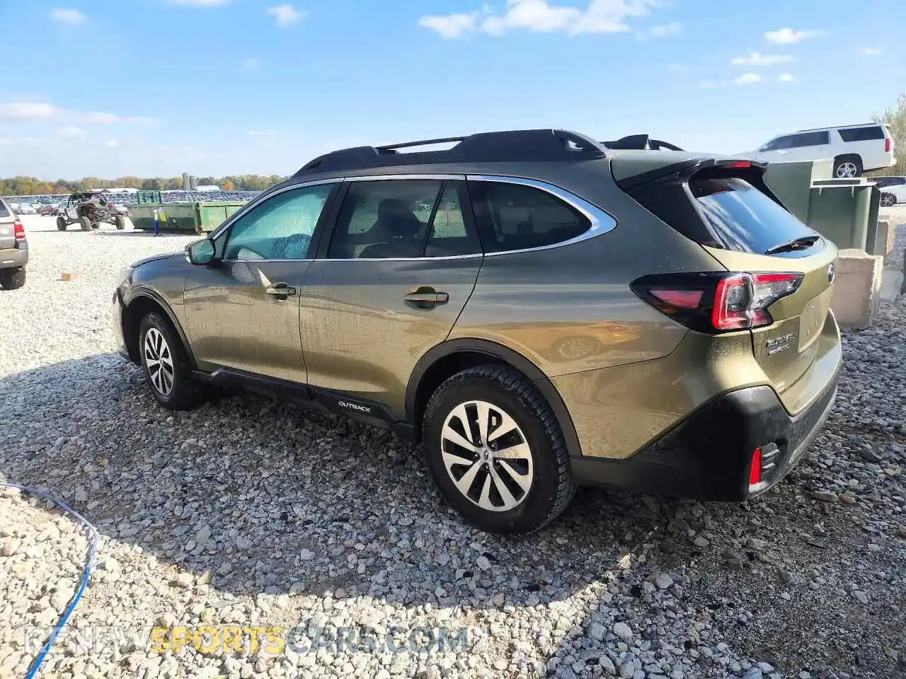 2 Photograph of a damaged car 4S4BTADC8N3209711 SUBARU OUTBACK 2022