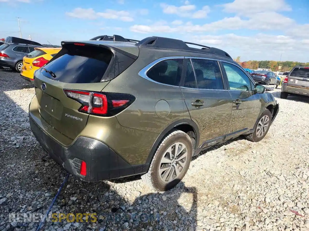 3 Photograph of a damaged car 4S4BTADC8N3209711 SUBARU OUTBACK 2022