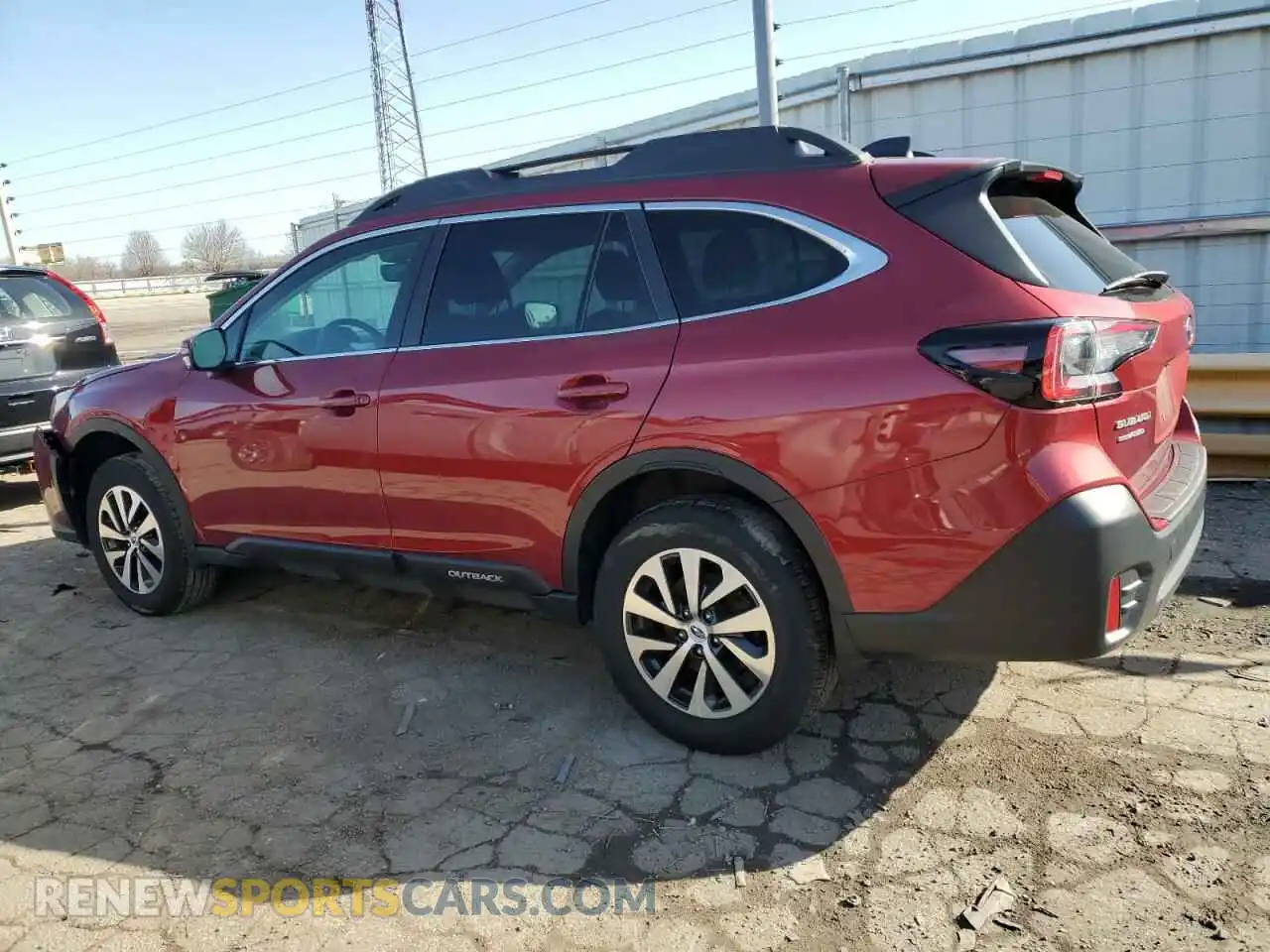 2 Photograph of a damaged car 4S4BTADC8N3231935 SUBARU OUTBACK 2022