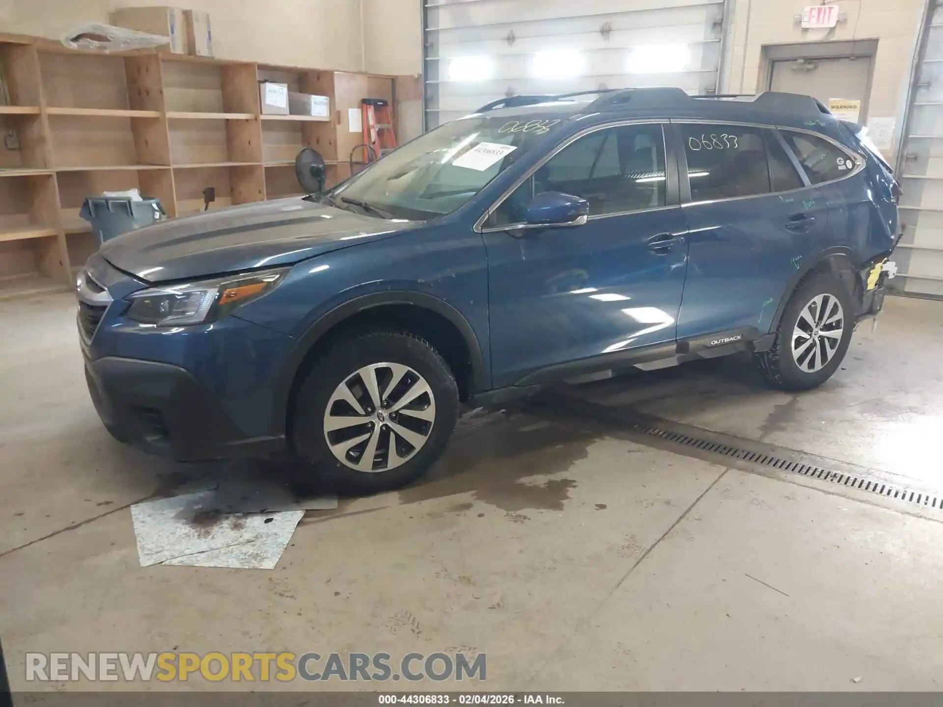 2 Photograph of a damaged car 4S4BTADC9N3264104 SUBARU OUTBACK 2022