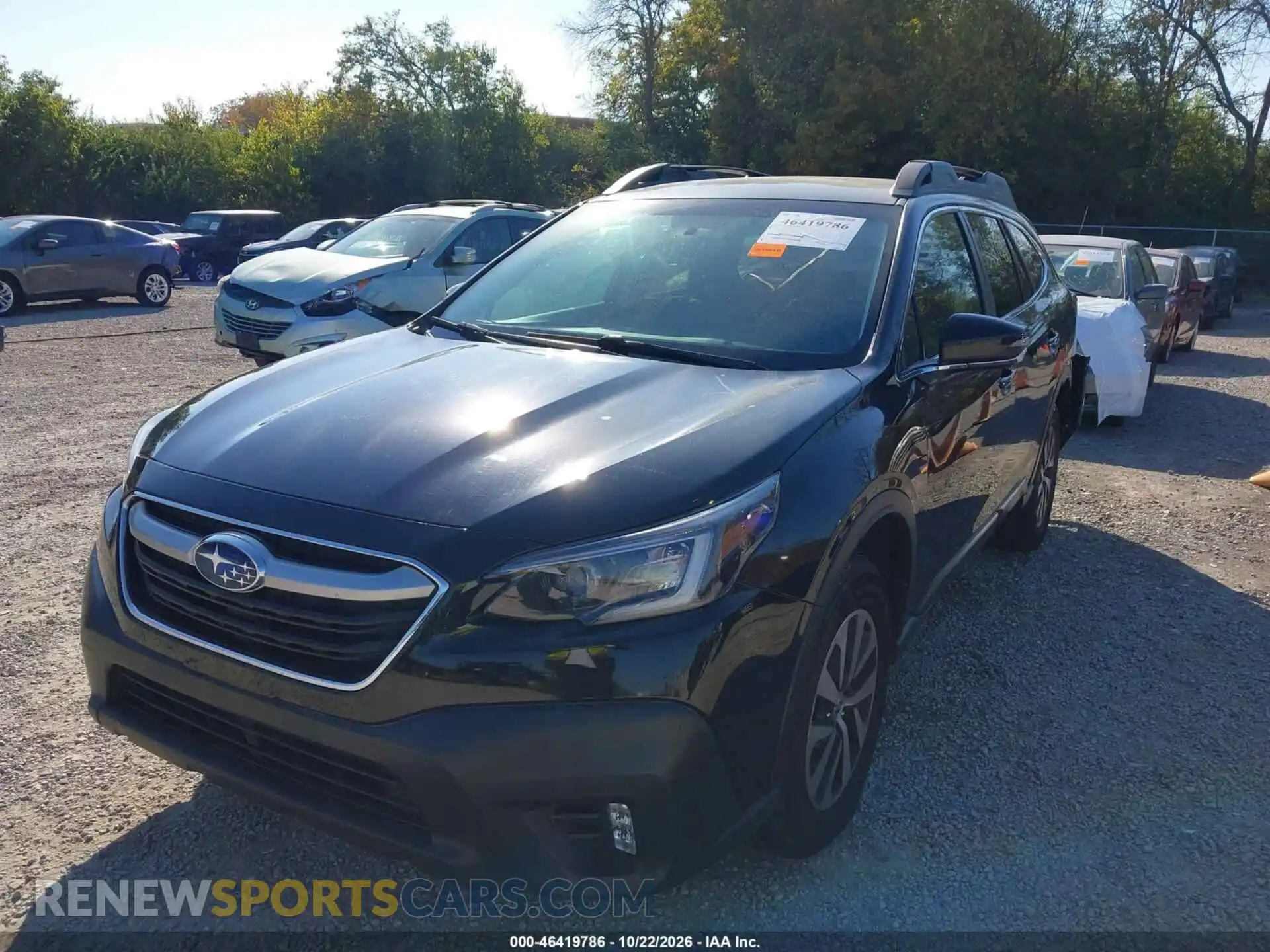 2 fotografías del automóvil dañado 4S4BTADCXN3156641 SUBARU OUTBACK 2022