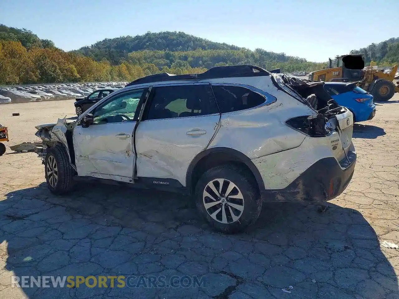 2 Photograph of a damaged car 4S4BTADCXN3213176 SUBARU OUTBACK 2022