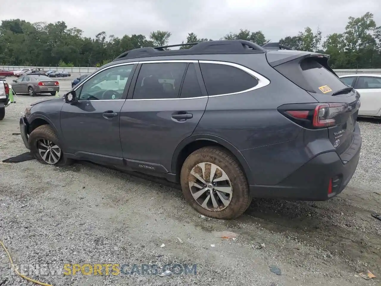 2 Photograph of a damaged car 4S4BTAFC0N3137545 SUBARU OUTBACK 2022