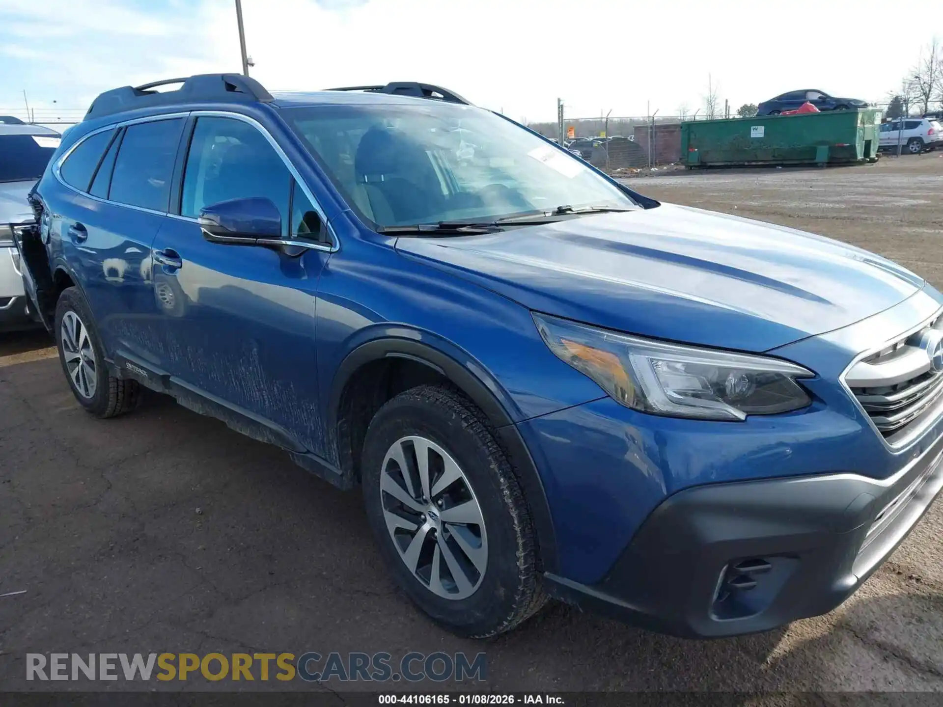 1 Photograph of a damaged car 4S4BTAFC0N3169072 SUBARU OUTBACK 2022