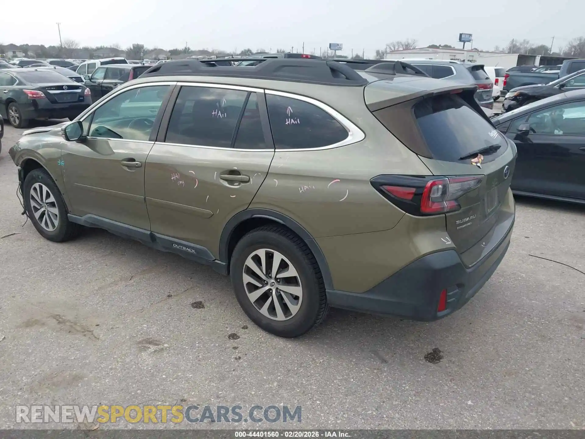 3 Photograph of a damaged car 4S4BTAFC0N3179486 SUBARU OUTBACK 2022