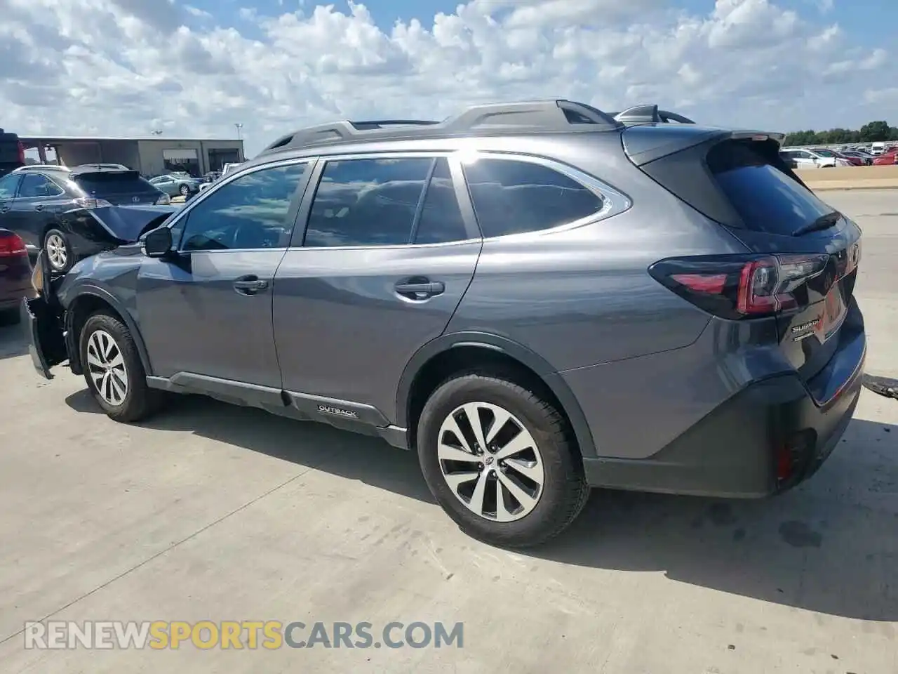 2 Photograph of a damaged car 4S4BTAFC0N3192111 SUBARU OUTBACK 2022