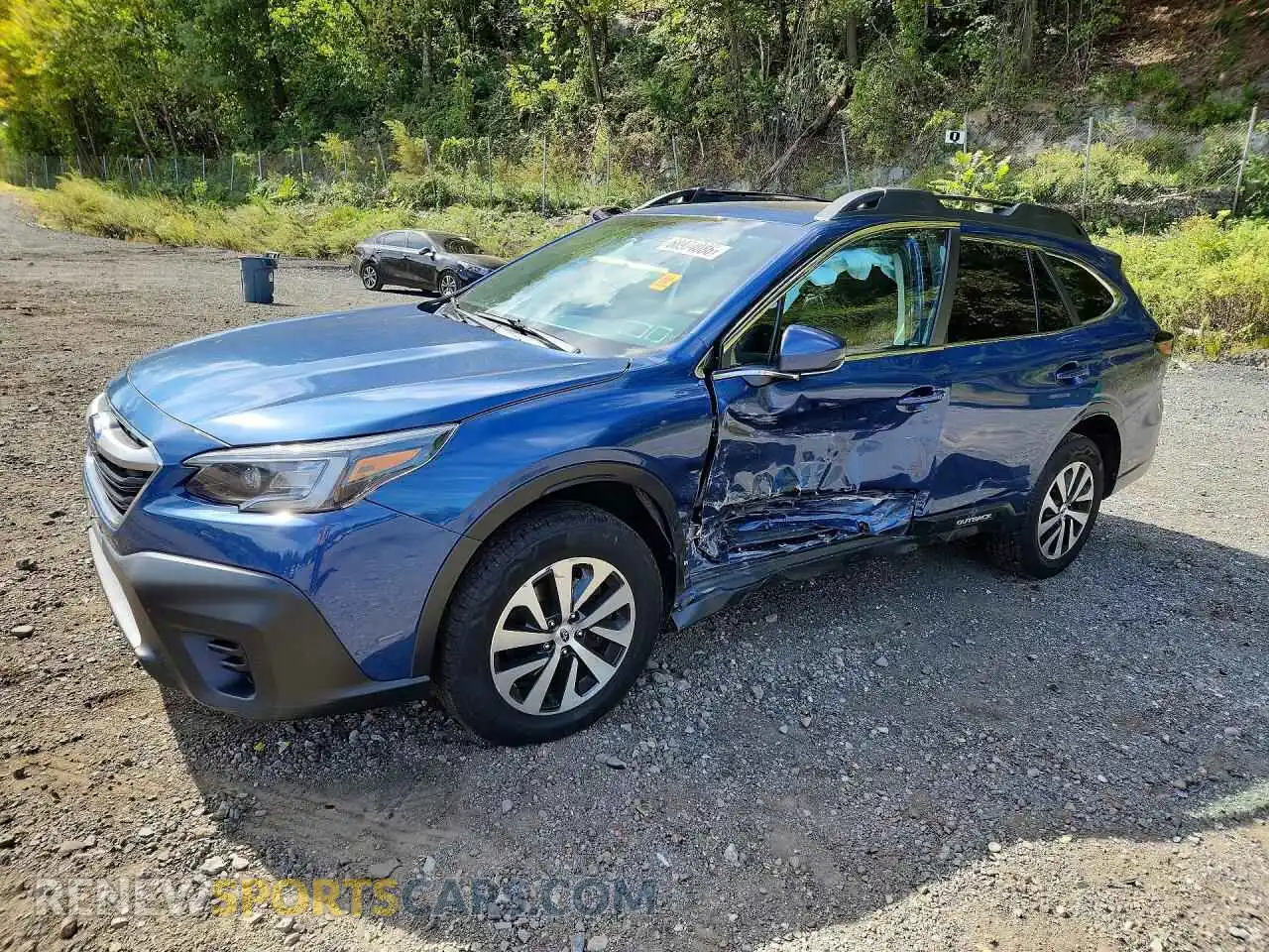 1 Photograph of a damaged car 4S4BTAFC1N3108135 SUBARU OUTBACK 2022