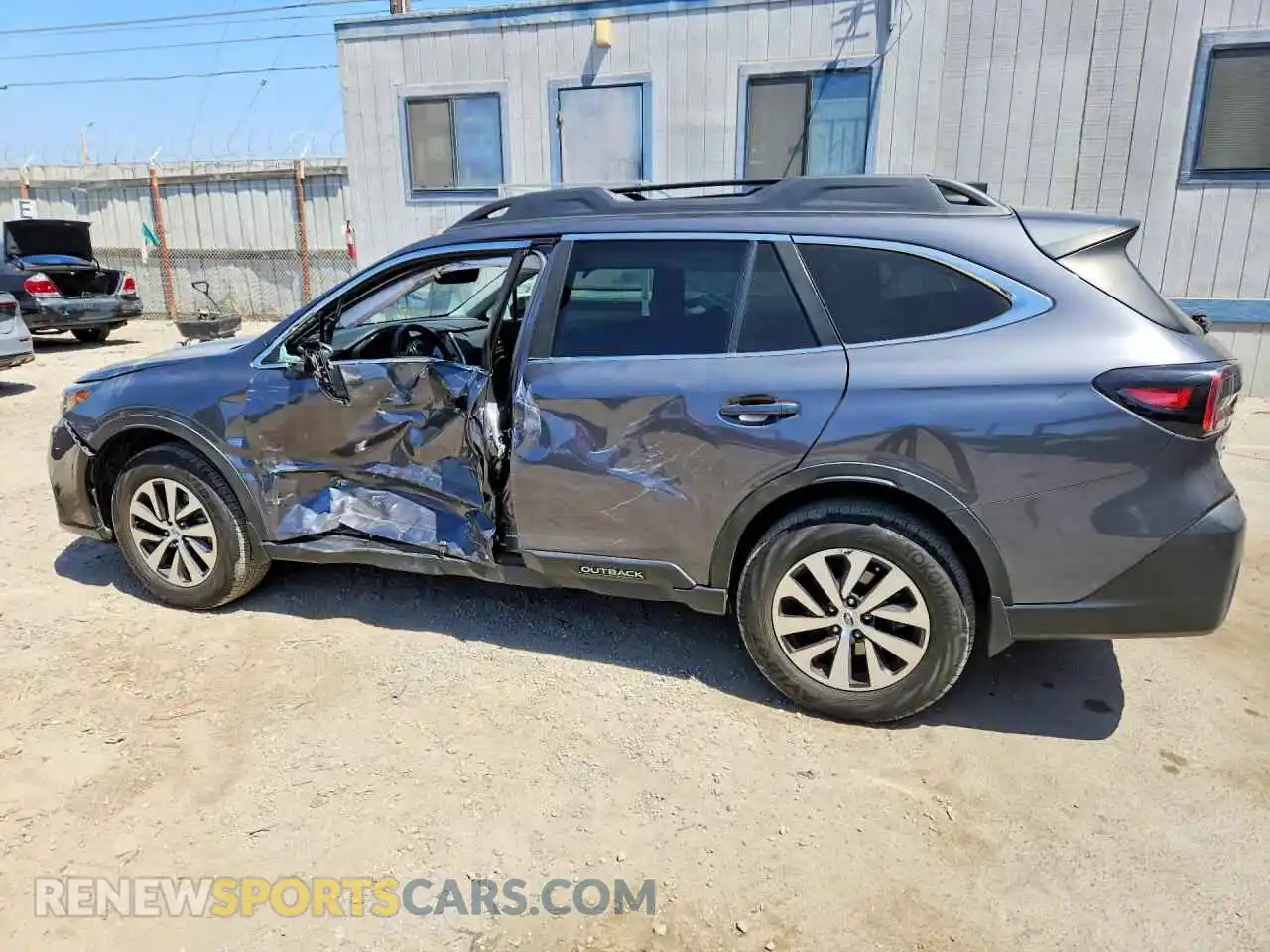 2 fotografías del automóvil dañado 4S4BTAFC1N3177858 SUBARU OUTBACK 2022