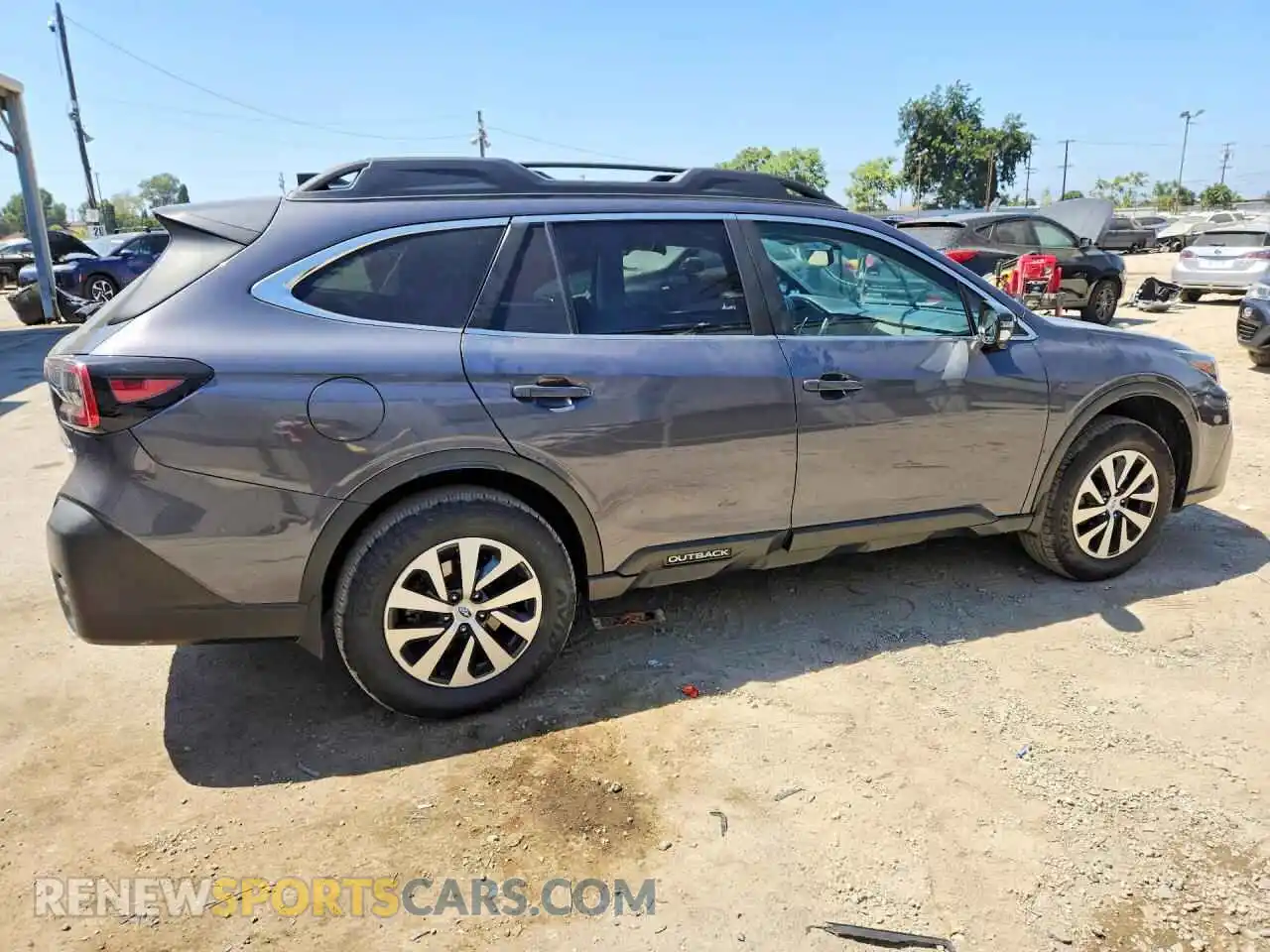 3 fotografías del automóvil dañado 4S4BTAFC1N3177858 SUBARU OUTBACK 2022