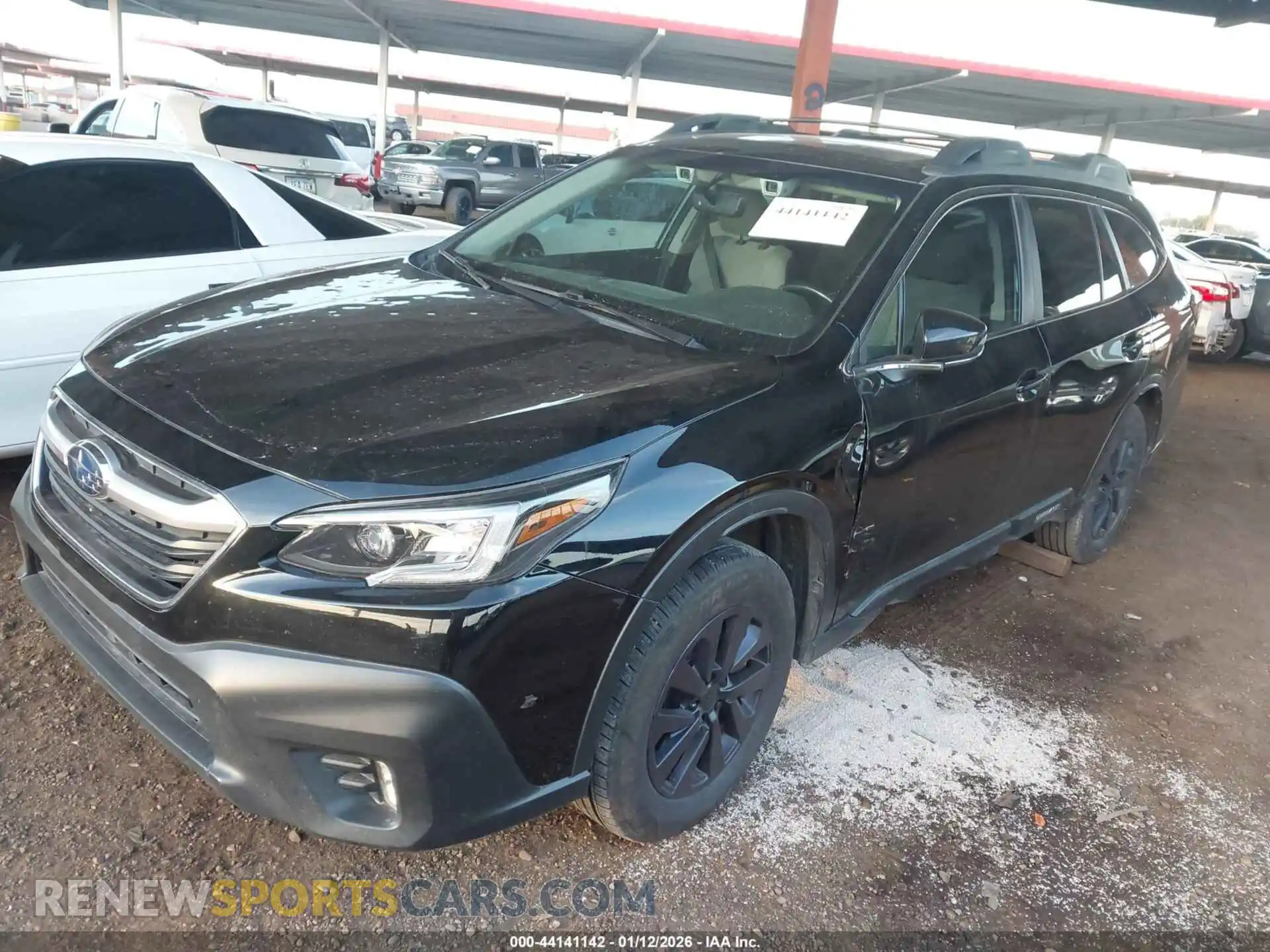 2 Photograph of a damaged car 4S4BTAFC3N3176162 SUBARU OUTBACK 2022