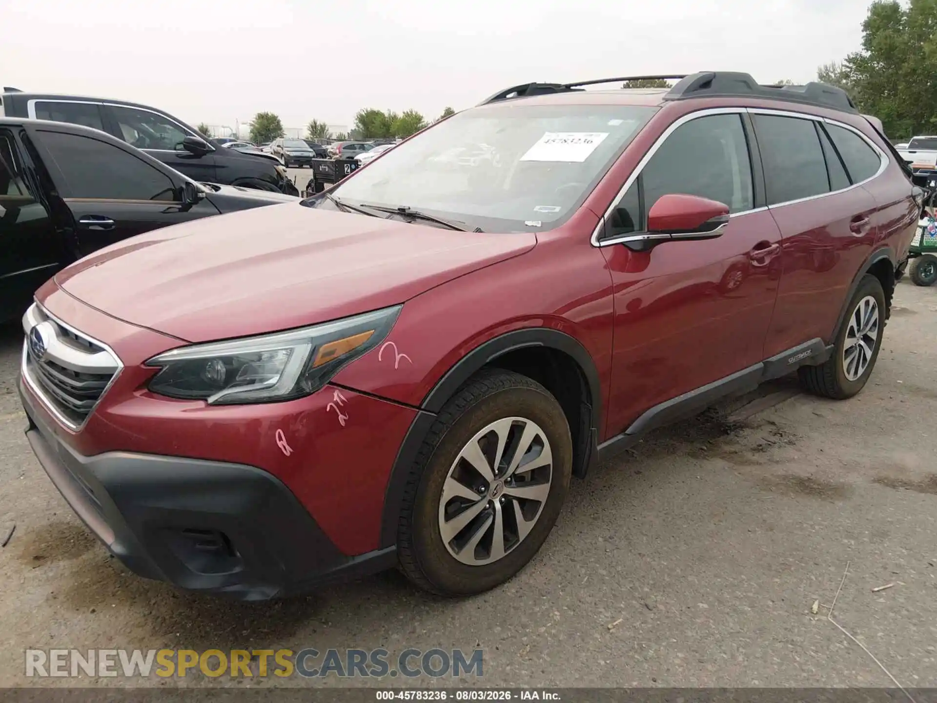 2 Фотография поврежденного автомобиля 4S4BTAFC3N3193852 SUBARU OUTBACK 2022