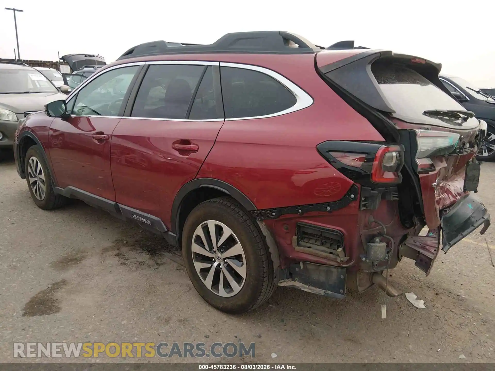 3 Фотография поврежденного автомобиля 4S4BTAFC3N3193852 SUBARU OUTBACK 2022