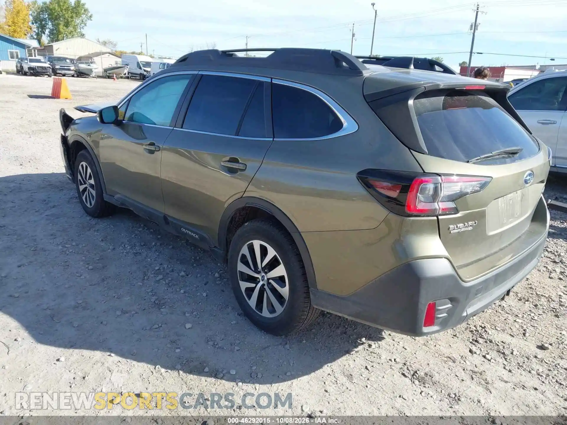 3 Photograph of a damaged car 4S4BTAFC3N3258991 SUBARU OUTBACK 2022