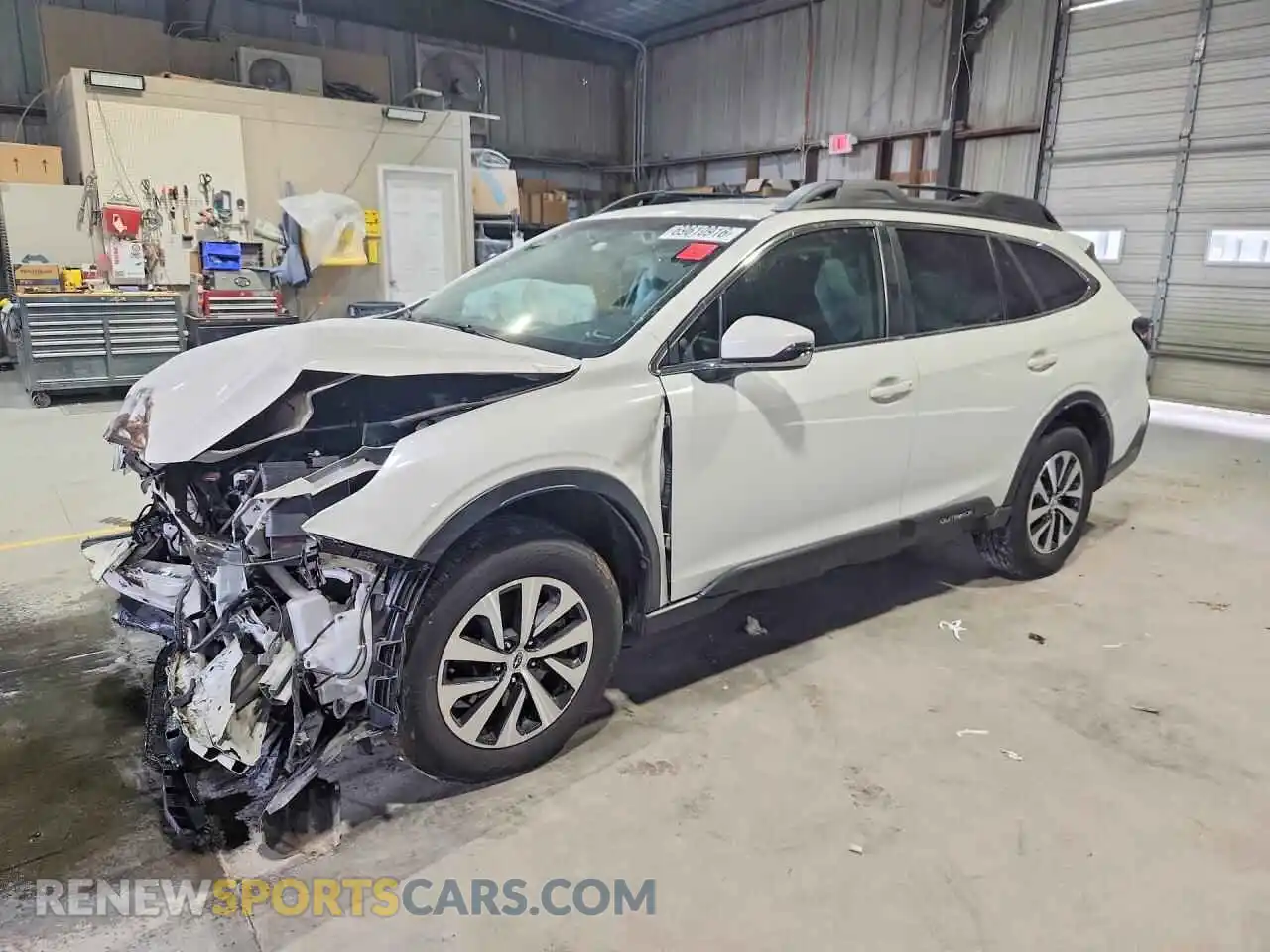 1 Photograph of a damaged car 4S4BTAFC4N3232979 SUBARU OUTBACK 2022