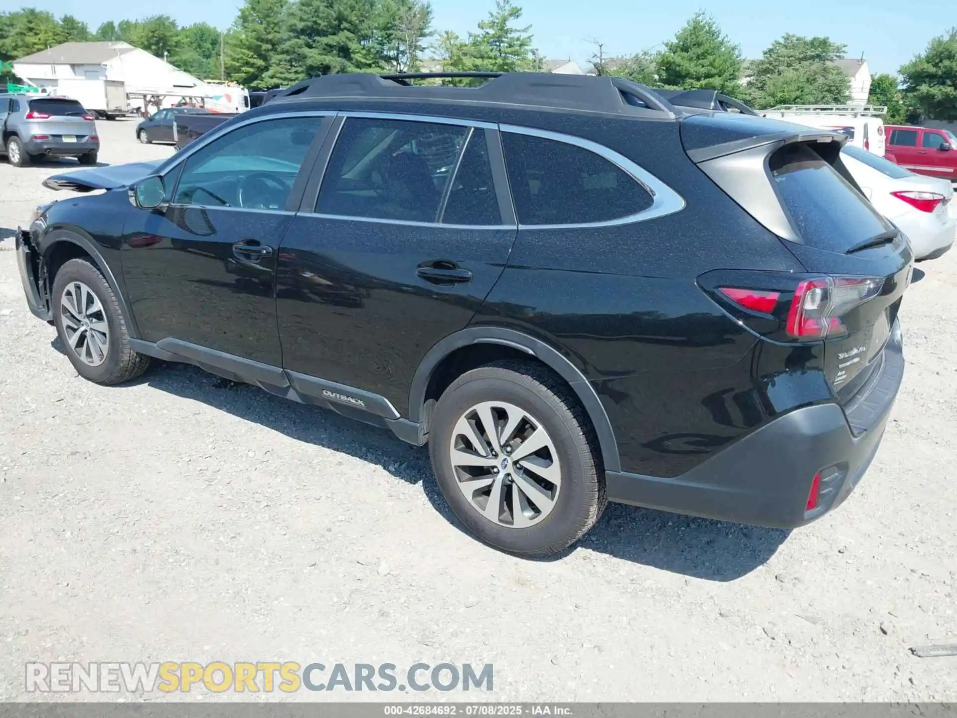 3 Photograph of a damaged car 4S4BTAFC5N3127352 SUBARU OUTBACK 2022