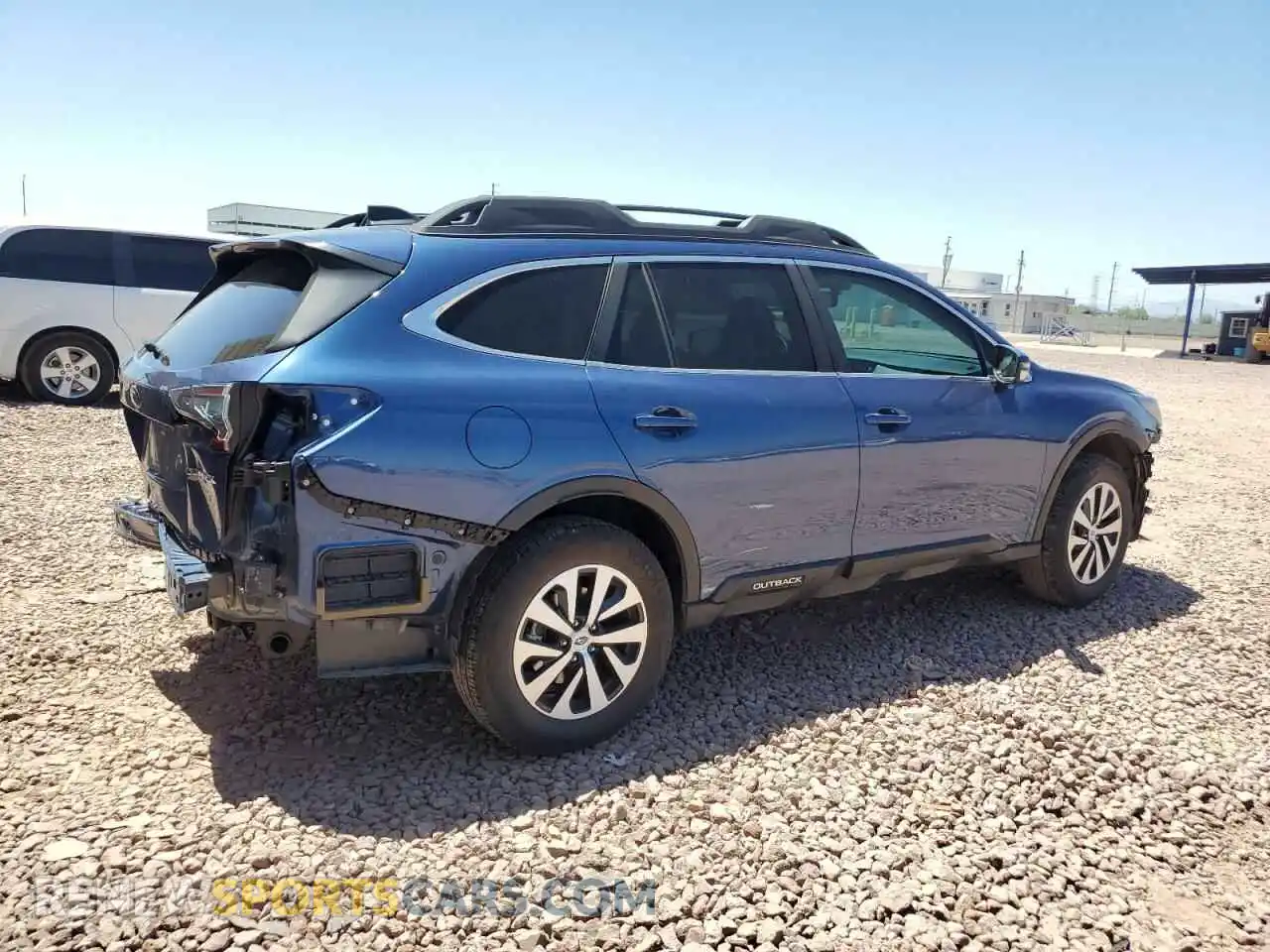 3 Photograph of a damaged car 4S4BTAFC5N3179340 SUBARU OUTBACK 2022