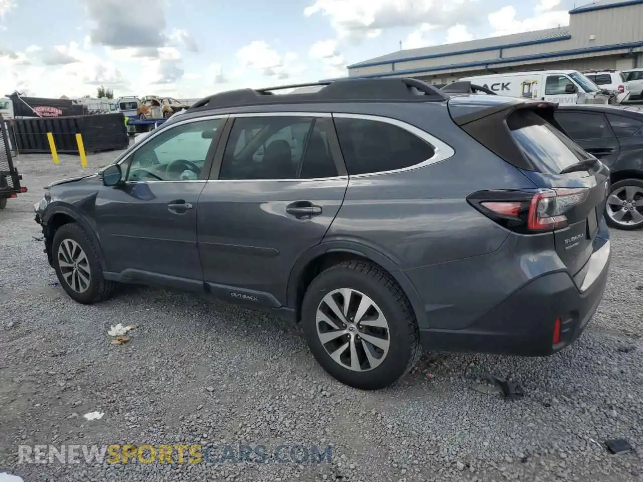 2 Photograph of a damaged car 4S4BTAFC5N3201739 SUBARU OUTBACK 2022