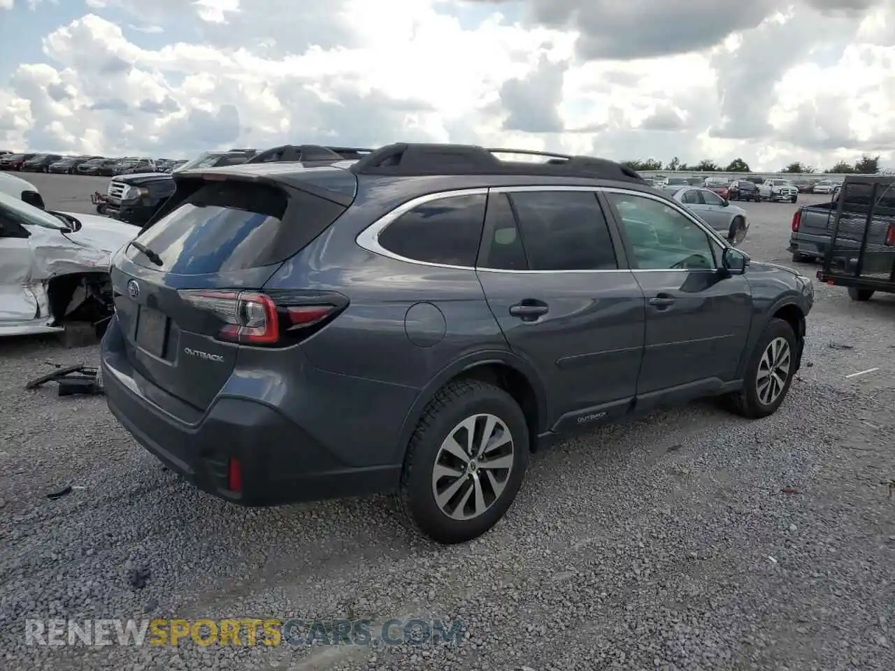 3 Photograph of a damaged car 4S4BTAFC5N3201739 SUBARU OUTBACK 2022