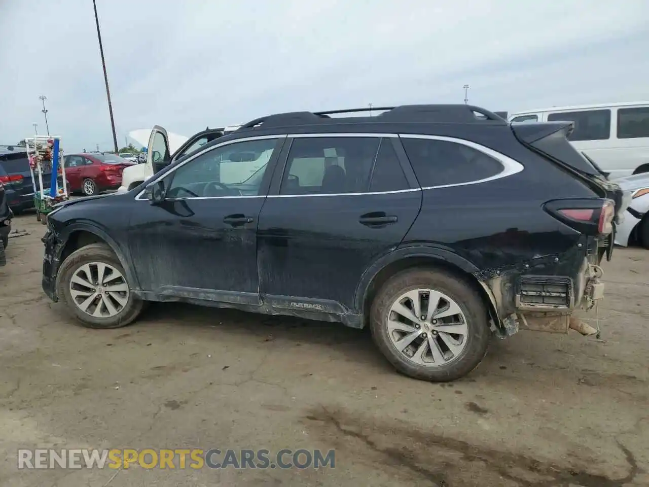 2 Photograph of a damaged car 4S4BTAFC5N3216807 SUBARU OUTBACK 2022