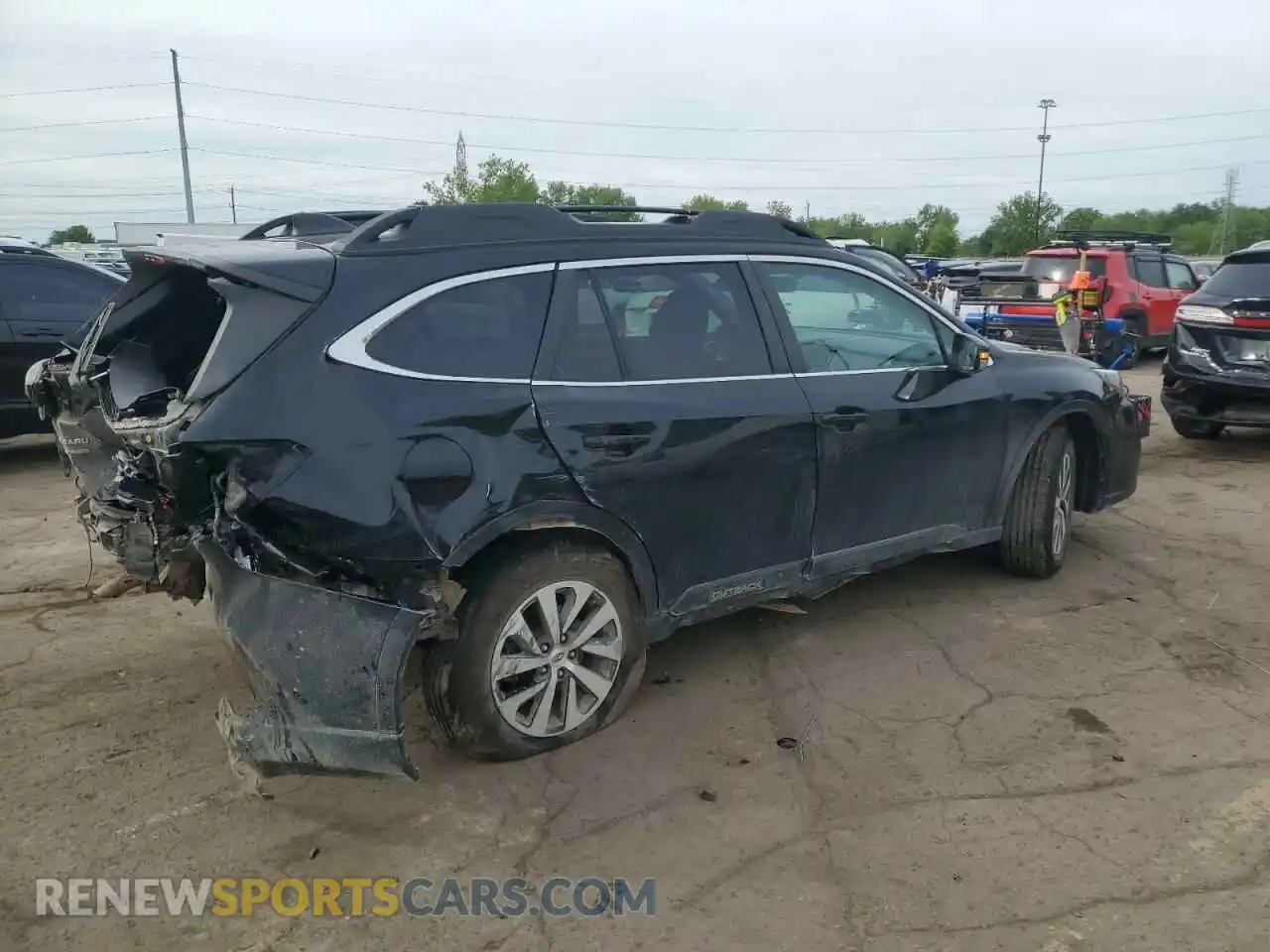 3 Photograph of a damaged car 4S4BTAFC5N3216807 SUBARU OUTBACK 2022