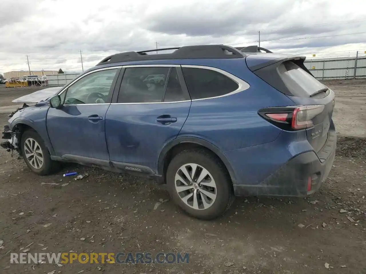 2 Photograph of a damaged car 4S4BTAFC5N3224115 SUBARU OUTBACK 2022