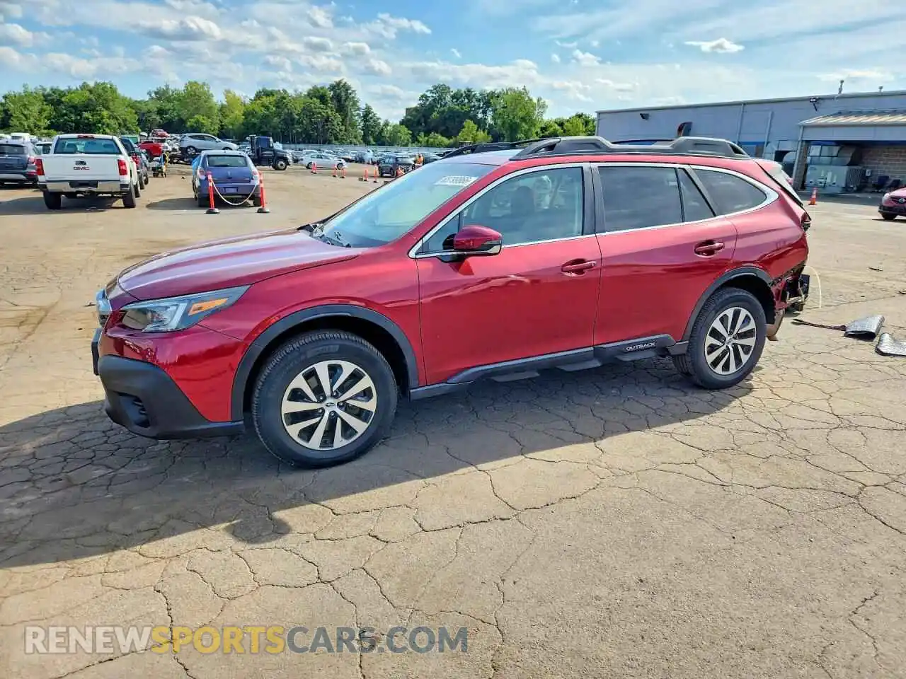 1 fotografías del automóvil dañado 4S4BTAFC7N3104672 SUBARU OUTBACK 2022
