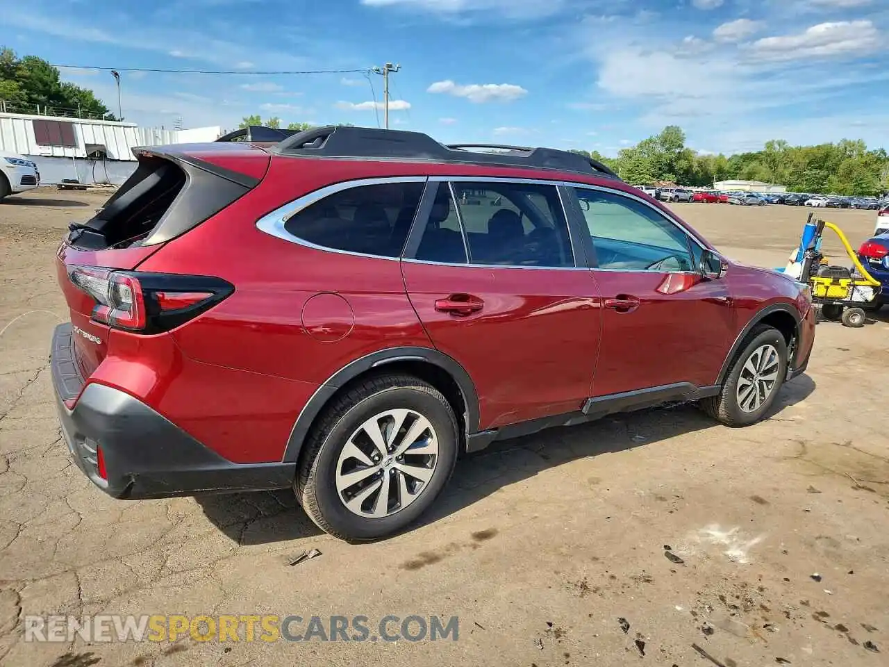 3 fotografías del automóvil dañado 4S4BTAFC7N3104672 SUBARU OUTBACK 2022