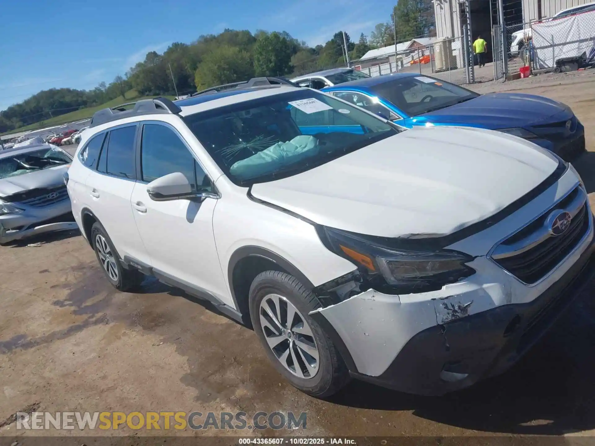 1 Photograph of a damaged car 4S4BTAFC7N3120810 SUBARU OUTBACK 2022