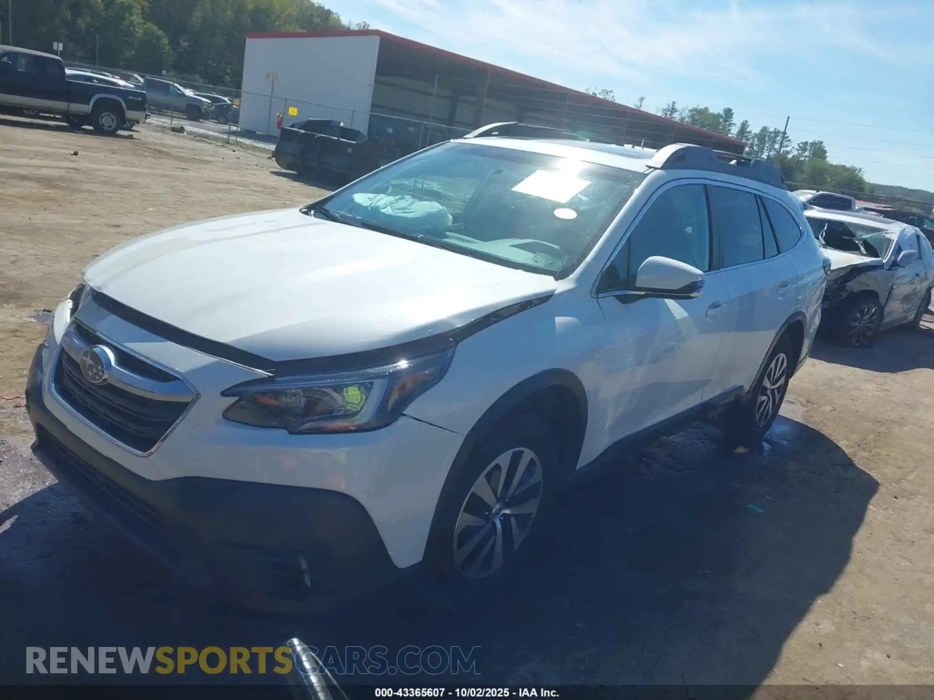 2 Photograph of a damaged car 4S4BTAFC7N3120810 SUBARU OUTBACK 2022