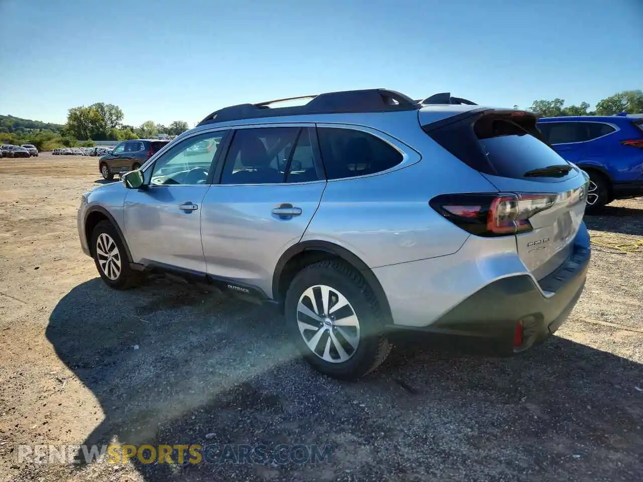 2 Photograph of a damaged car 4S4BTAFC7N3182482 SUBARU OUTBACK 2022
