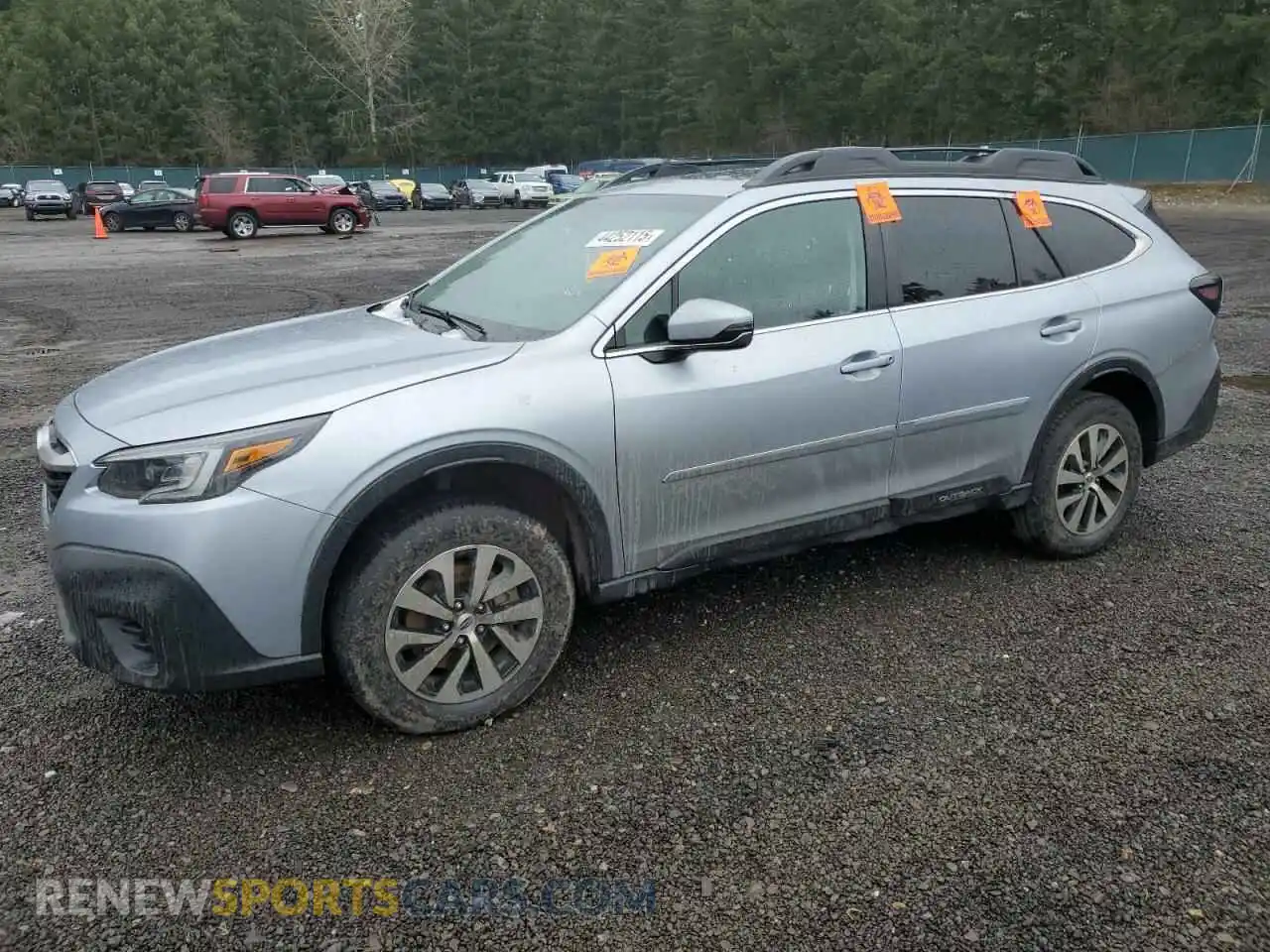 1 Photograph of a damaged car 4S4BTAFC8N3100596 SUBARU OUTBACK 2022