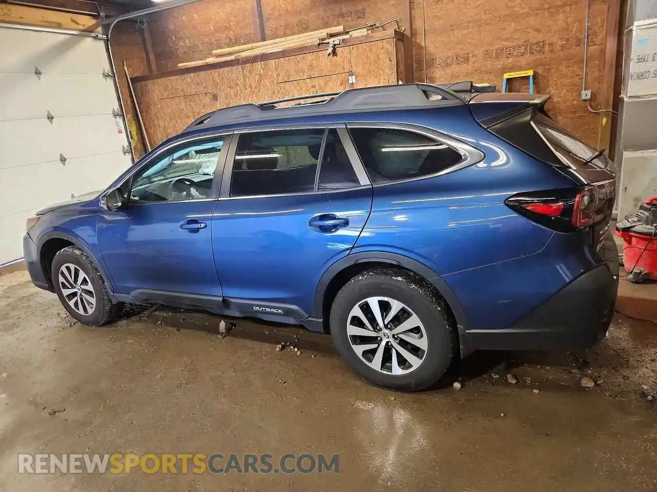 2 fotografías del automóvil dañado 4S4BTAFC8N3254399 SUBARU OUTBACK 2022