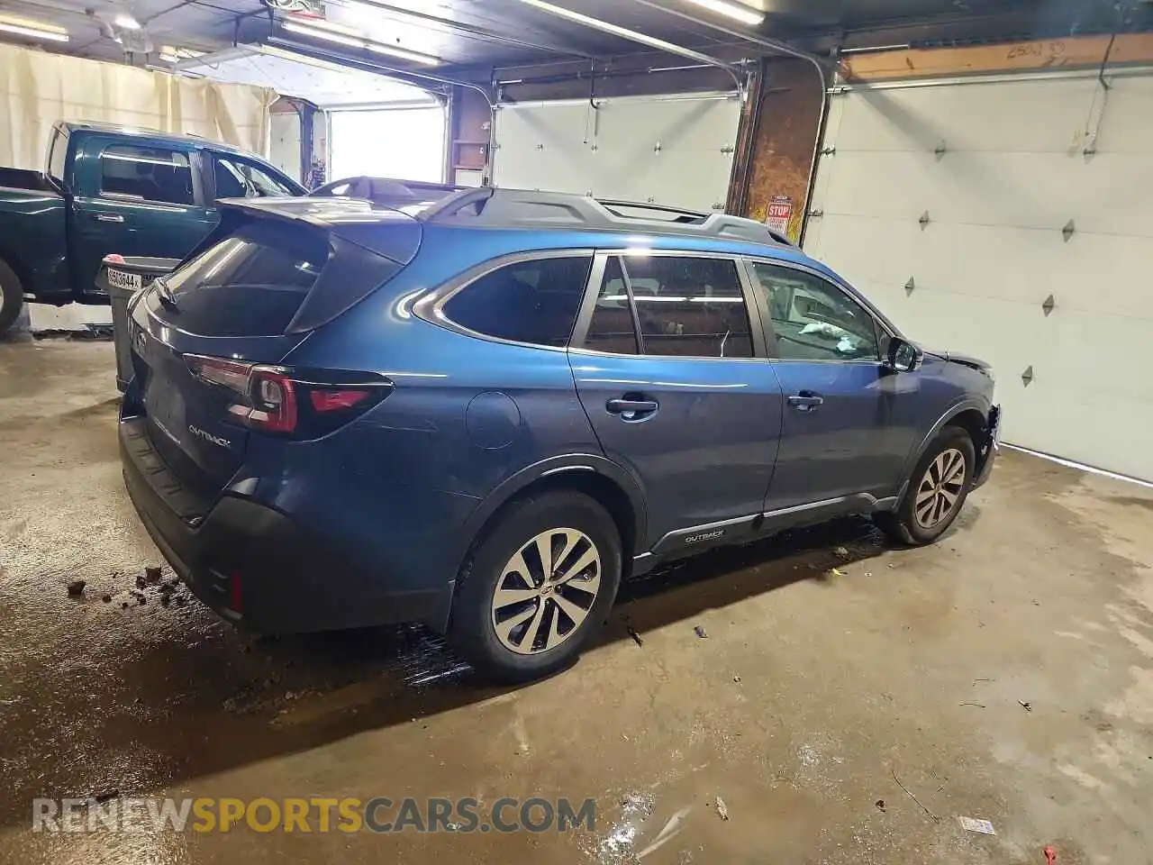 3 fotografías del automóvil dañado 4S4BTAFC8N3254399 SUBARU OUTBACK 2022