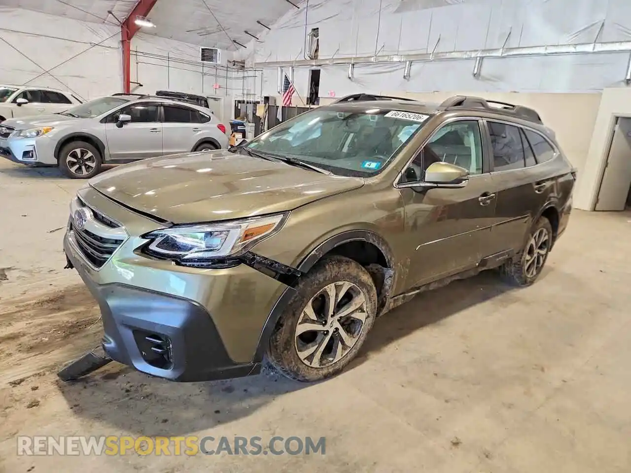 1 Photograph of a damaged car 4S4BTAMC1N3113628 SUBARU OUTBACK 2022