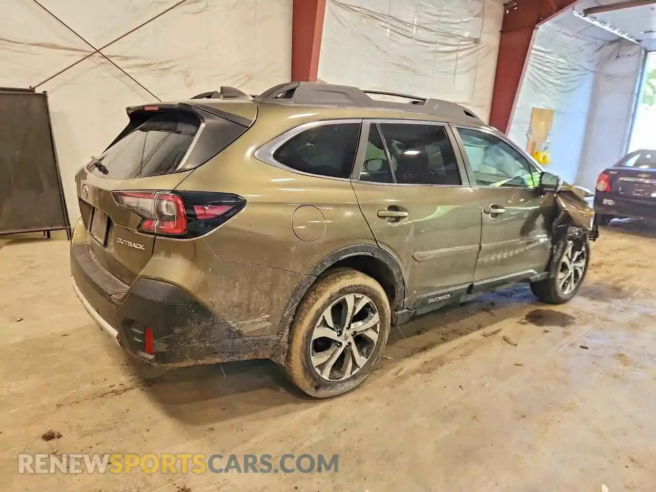 3 Photograph of a damaged car 4S4BTAMC1N3113628 SUBARU OUTBACK 2022