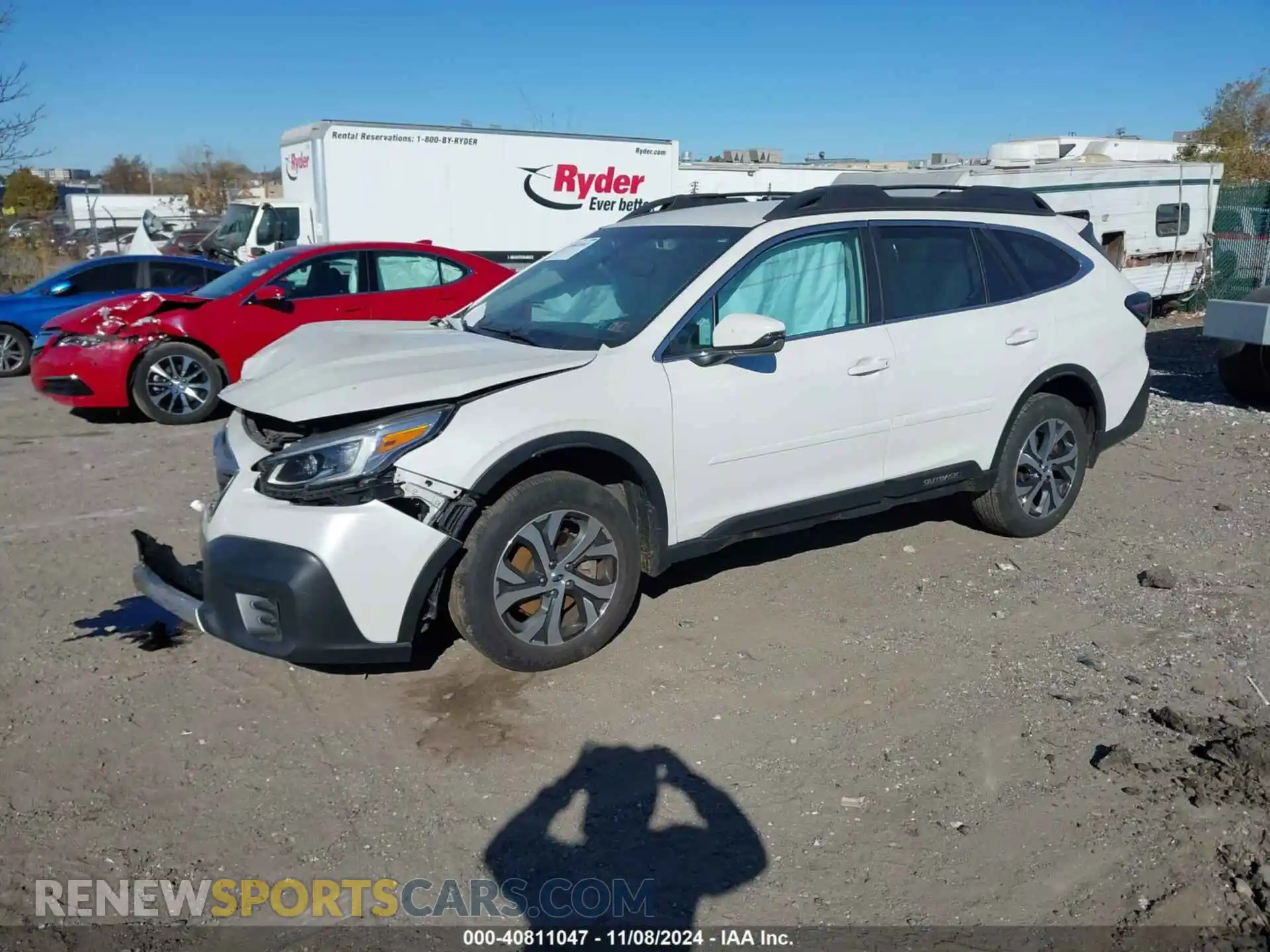 2 fotografías del automóvil dañado 4S4BTAMC3N3265555 SUBARU OUTBACK 2022