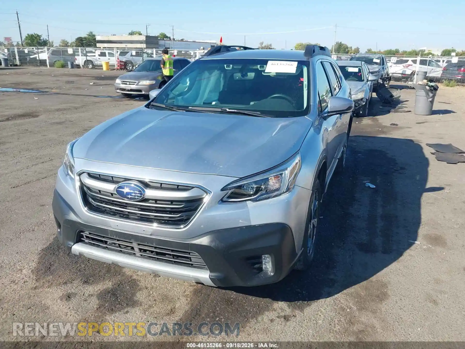 2 Photograph of a damaged car 4S4BTAMC5N3171340 SUBARU OUTBACK 2022