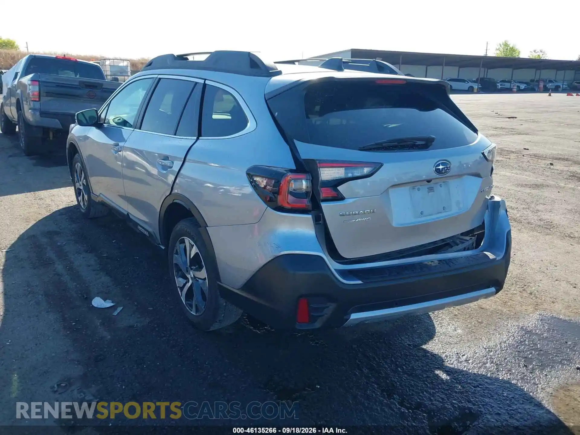 3 Photograph of a damaged car 4S4BTAMC5N3171340 SUBARU OUTBACK 2022