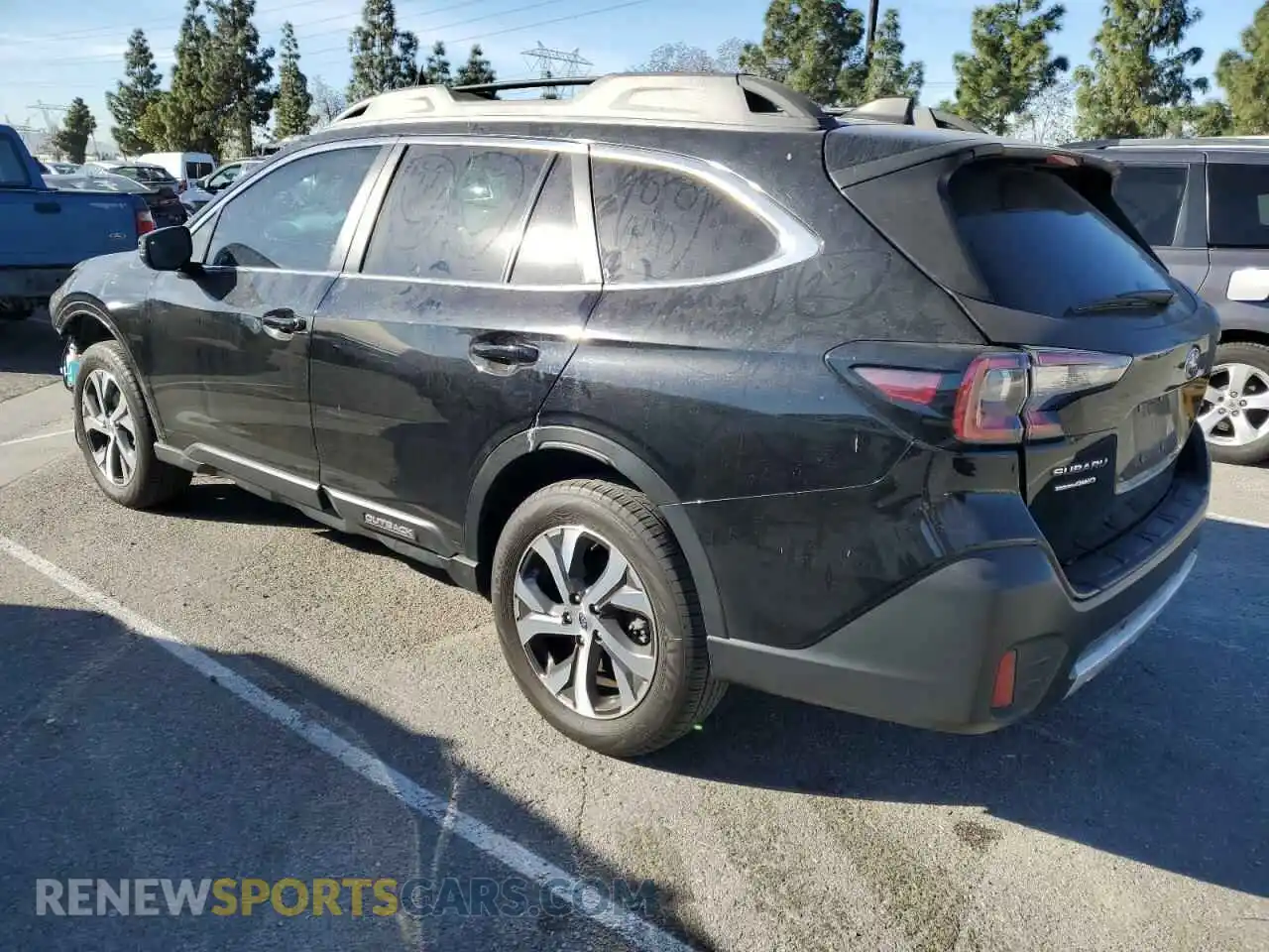 2 Photograph of a damaged car 4S4BTAMC8N3240067 SUBARU OUTBACK 2022