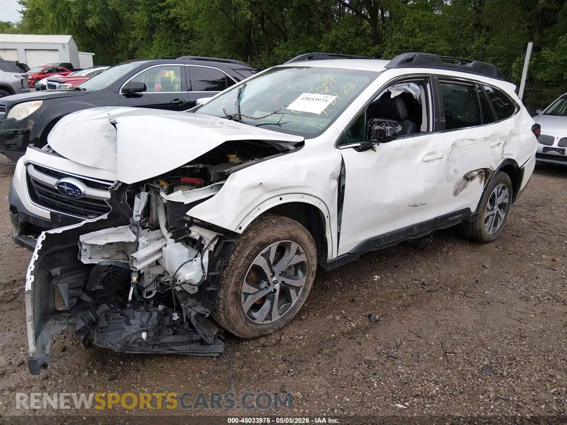 2 fotografías del automóvil dañado 4S4BTAMCXN3171107 SUBARU OUTBACK 2022