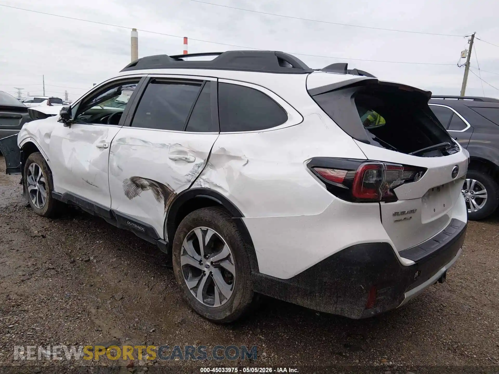 3 fotografías del automóvil dañado 4S4BTAMCXN3171107 SUBARU OUTBACK 2022