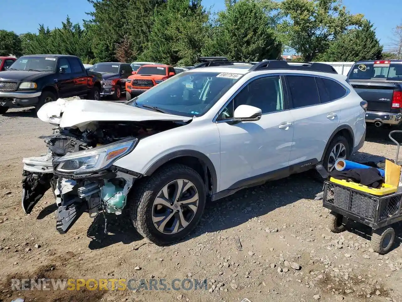1 Фотография поврежденного автомобиля 4S4BTANC0N3101436 SUBARU OUTBACK 2022