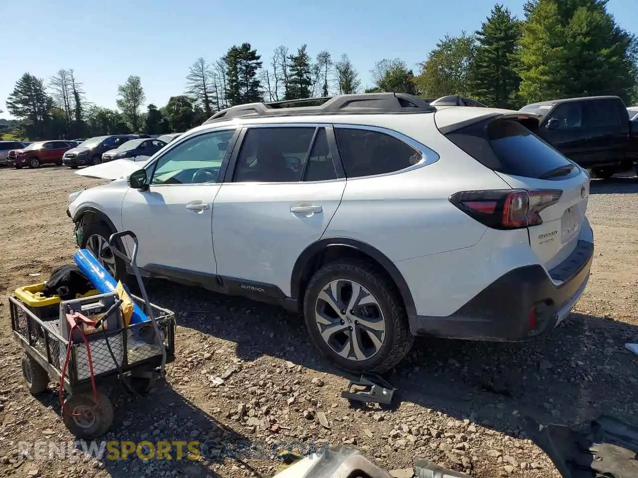 2 Фотография поврежденного автомобиля 4S4BTANC0N3101436 SUBARU OUTBACK 2022