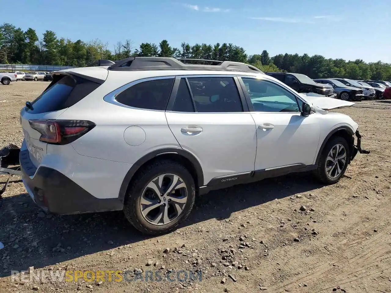 3 Фотография поврежденного автомобиля 4S4BTANC0N3101436 SUBARU OUTBACK 2022